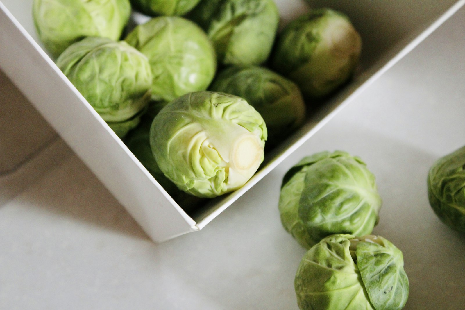 Fresh brussels sprouts
